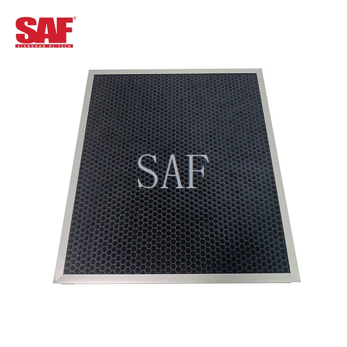 Plate type chemical filters